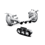 Akrapovic 'Slip On Line' Titanium Exhaust System - Ferrari 458 Italia/Spider